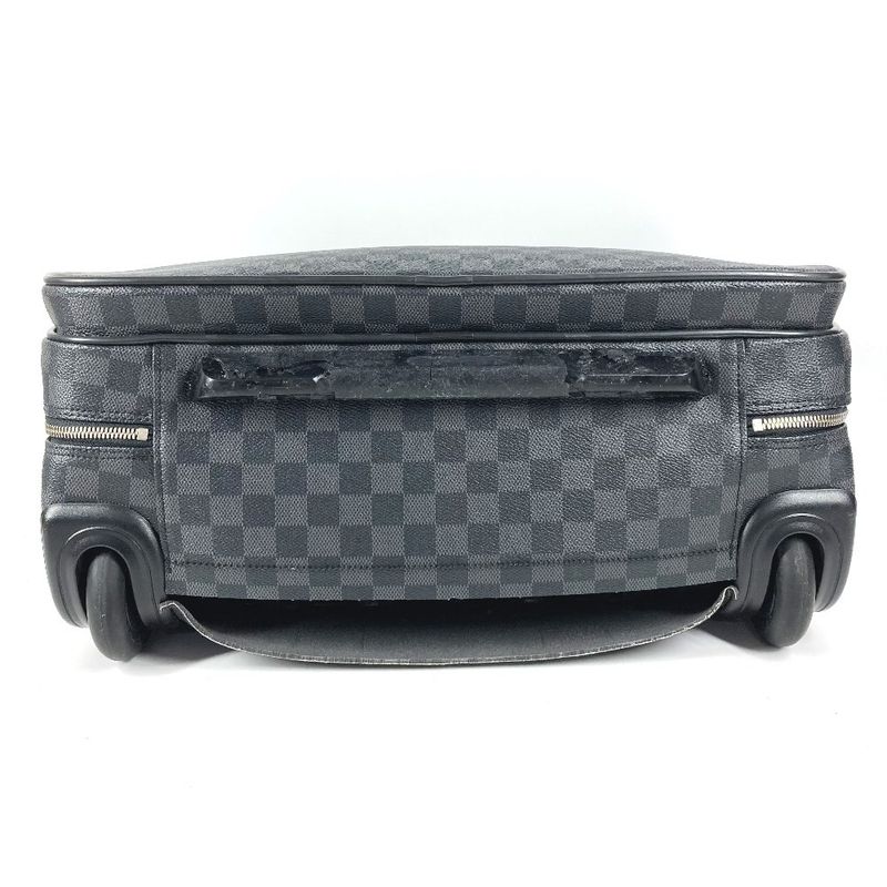 Louis Vuitton Travel Bag Pilot Case Damier Graphite Canvas Black