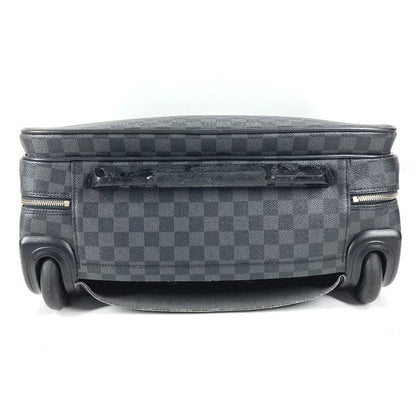 Louis Vuitton Travel Bag Pilot Case Damier Graphite Canvas Black