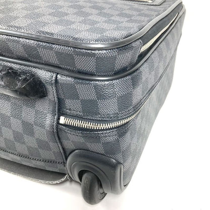 Louis Vuitton Travel Bag Pilot Case Damier Graphite Canvas Black