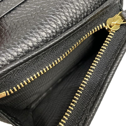 Gucci Bifold Wallet Petit Marmont Black Leather