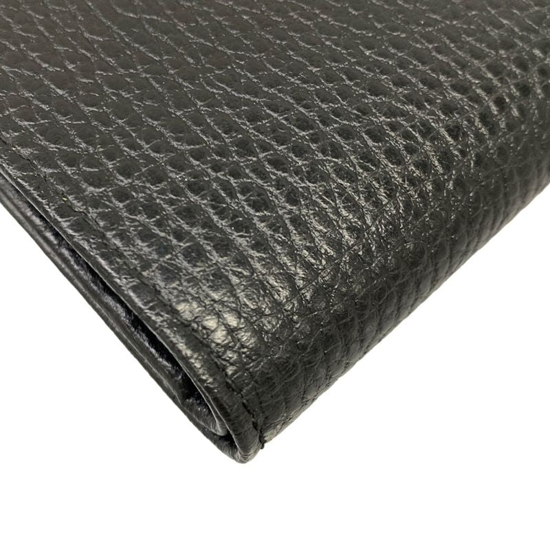 Gucci Bifold Wallet Petit Marmont Black Leather