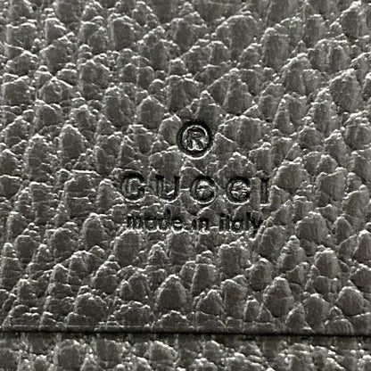 Gucci Bifold Wallet Petit Marmont Black Leather