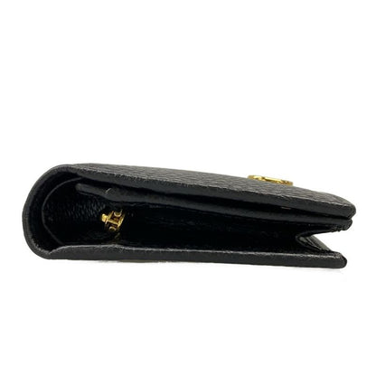 Gucci Bifold Wallet Petit Marmont Black Leather