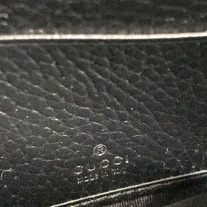 Gucci Wallet GG Marmont Continental Black Beige Ebony X
