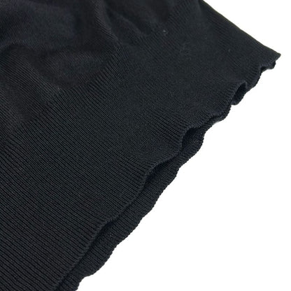Prada Long Sleeve Polo Shirt 46 S Black White Detachable Collar