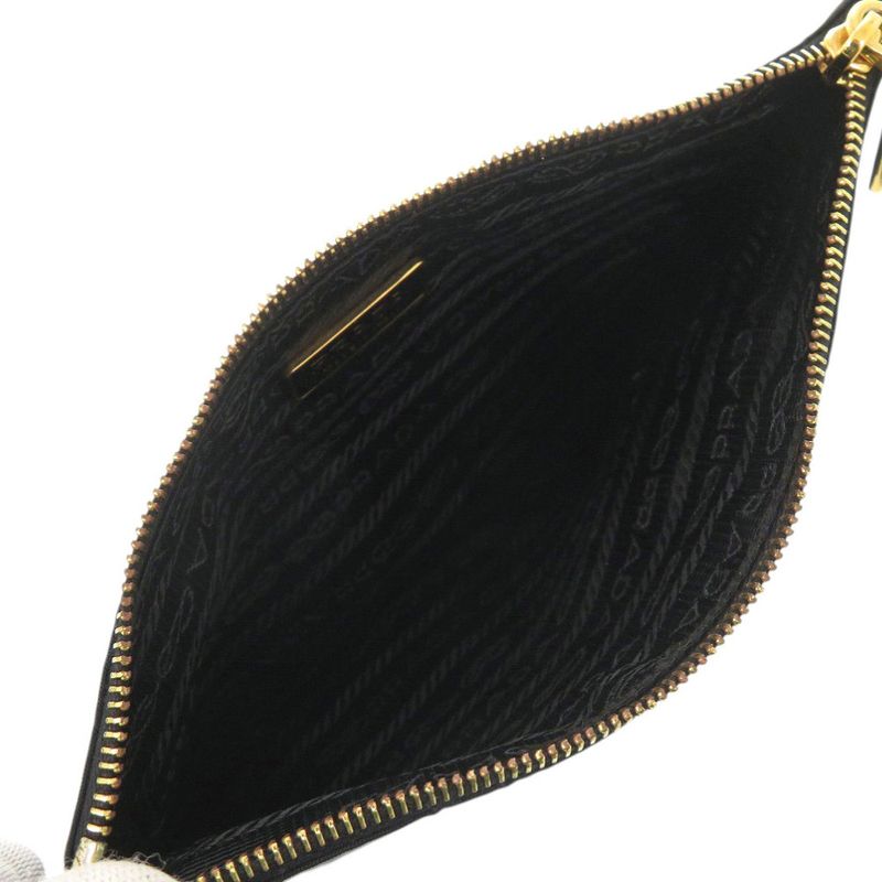 Prada Nylon Bear Black Pouch