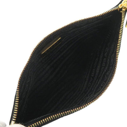 Prada Nylon Bear Black Pouch