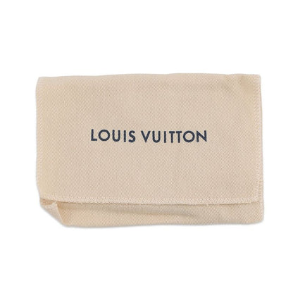 Louis Vuitton Bag Charm Monogram Leather LV Chocolate Key