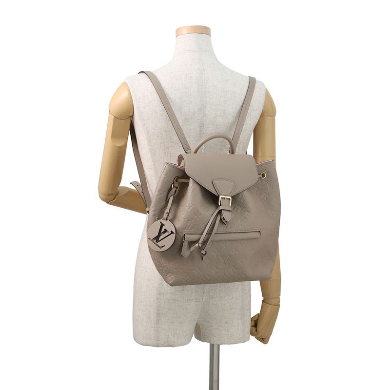 Louis Vuitton Backpack Monogram Empreinte Montsouris PM Tourterelle