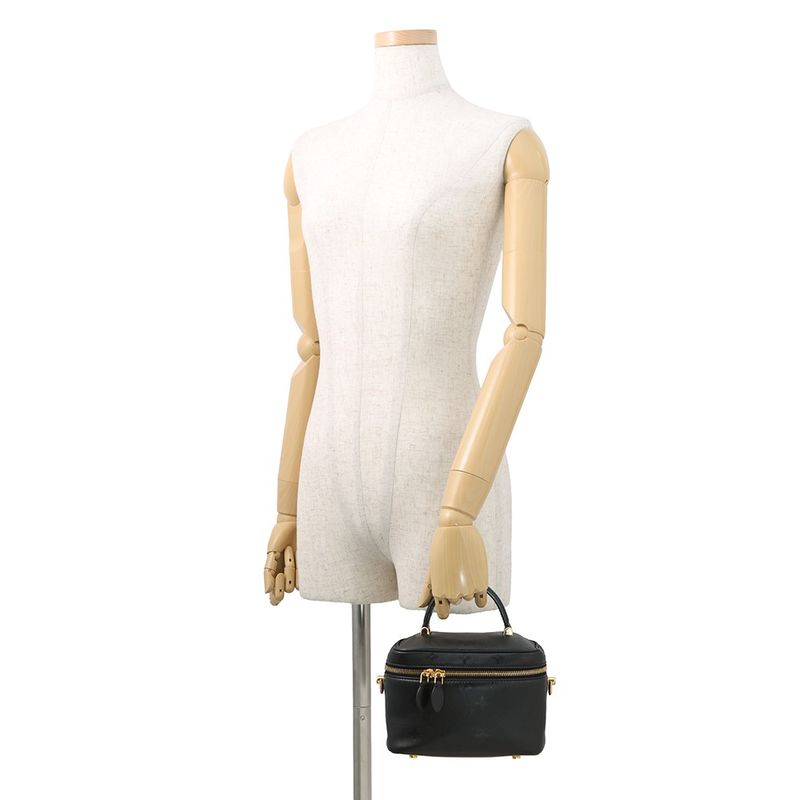 Louis Vuitton Handbag Monogram Ink Vanity PM Bag Black Noir