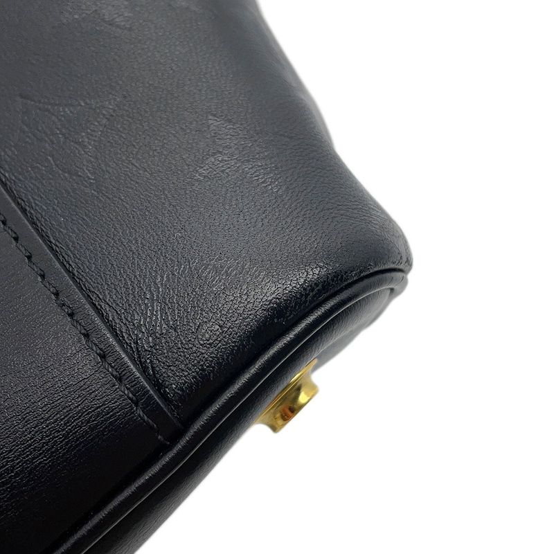 Louis Vuitton Handbag Monogram Ink Vanity PM Bag Black Noir