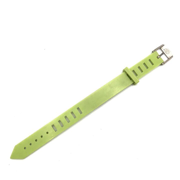 Chanel Rubber Bracelet Green Orange