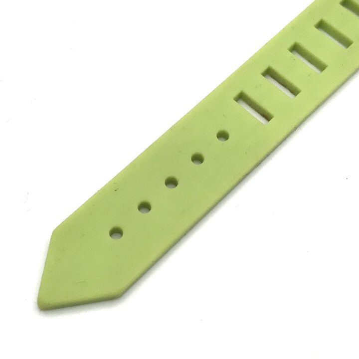 Chanel Rubber Bracelet Green Orange