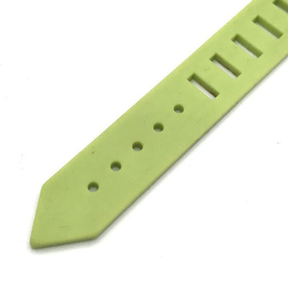 Chanel Rubber Bracelet Green Orange
