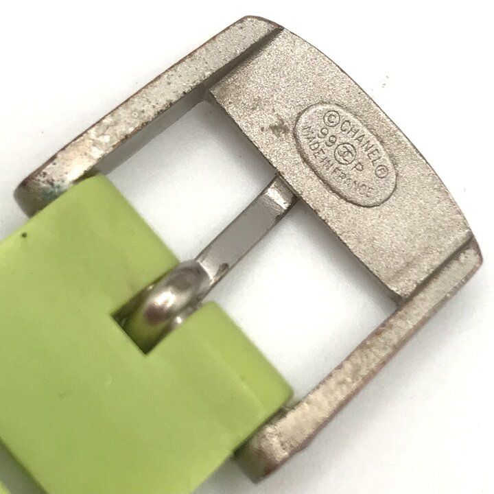 Chanel Rubber Bracelet Green Orange