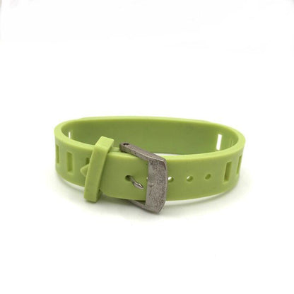 Chanel Rubber Bracelet Green Orange