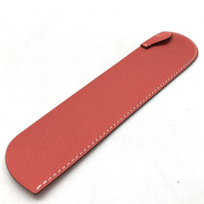 Hermes Bookmark Saude Page Veau Epsom Horse Motif Pink Reading