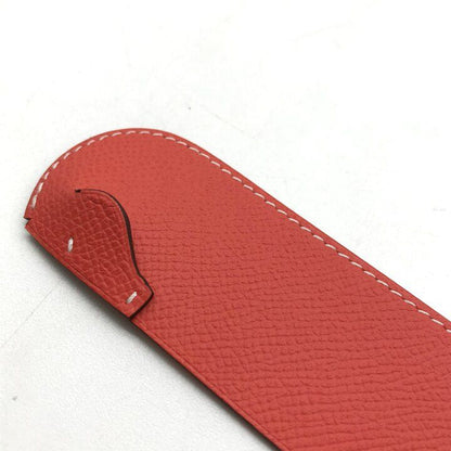 Hermes Bookmark Saude Page Veau Epsom Horse Motif Pink Reading