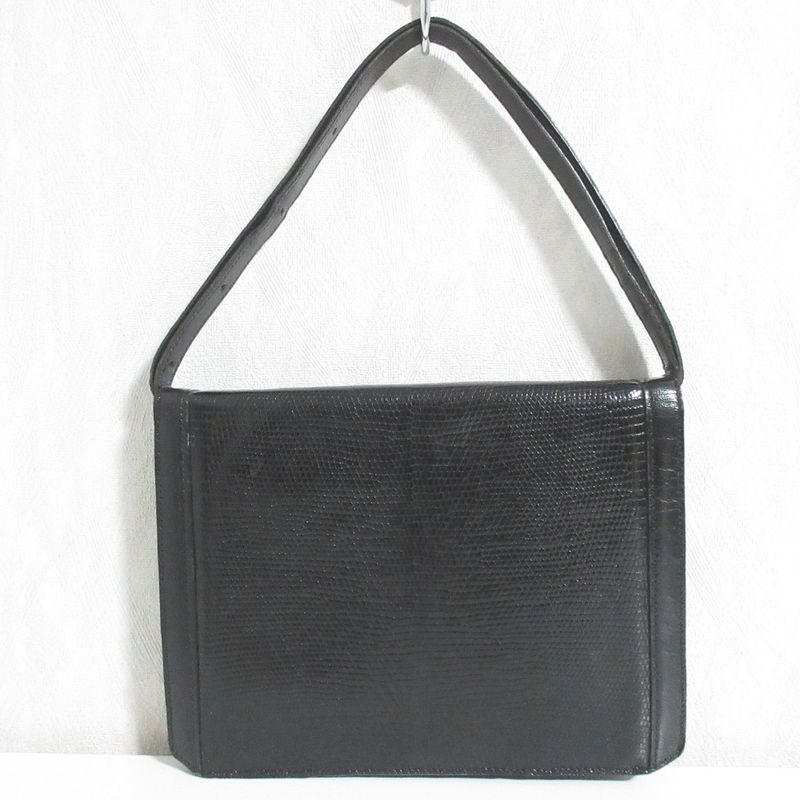 Saint Laurent Yves Leather Handbag Black