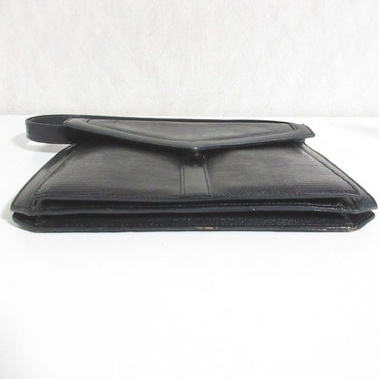 Saint Laurent Yves Leather Handbag Black
