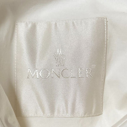 Moncler Camicia Logo Long Sleeve Shirt S White