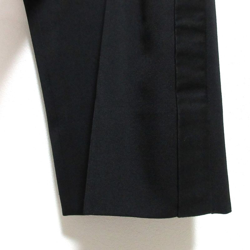 Louis Vuitton Side Badge Sideline Trousers Pants 48 Black