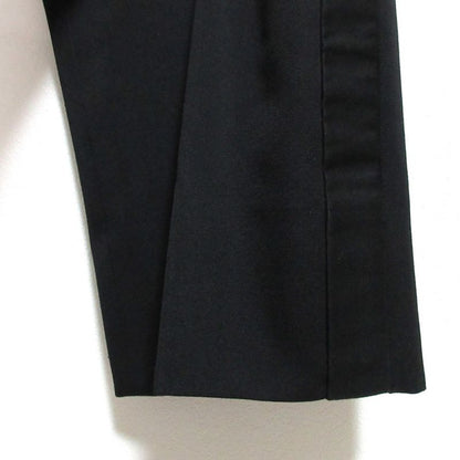 Louis Vuitton Side Badge Sideline Trousers Pants 48 Black