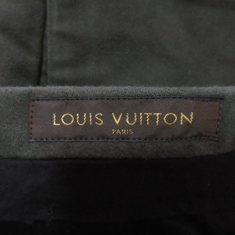 Louis Vuitton Moleskin Trousers Pants 46 Khaki