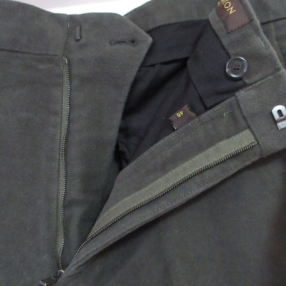 Louis Vuitton Moleskin Trousers Pants 46 Khaki