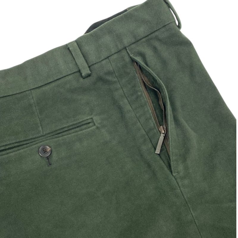 Louis Vuitton Moleskin Trousers Pants 46 Khaki