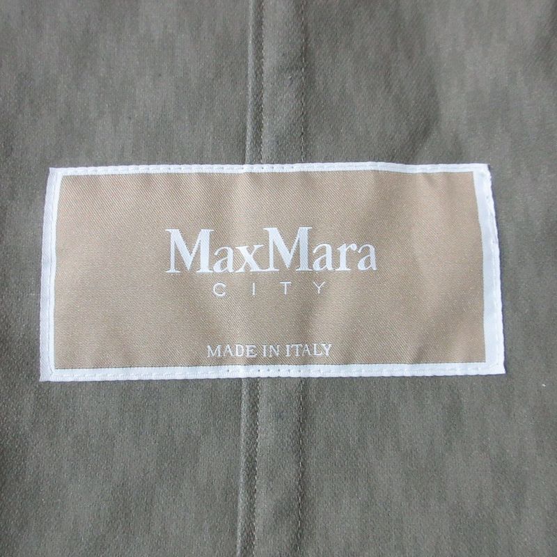 Max Mara City Belted Coat 36 Beige