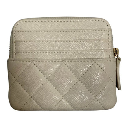 Chanel Quilted Caviar Leather Classic Zip Coin Purse