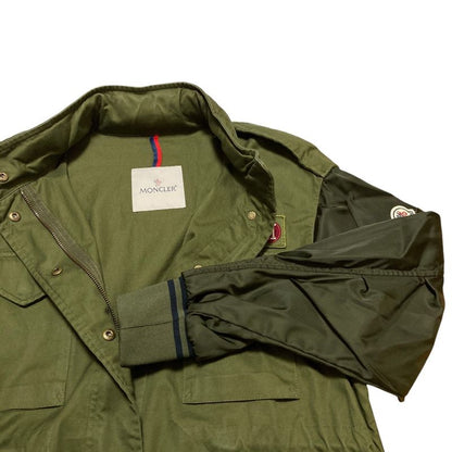 Moncler Zamia Military Jacket 0 Khaki