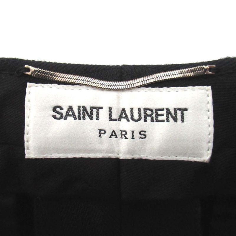 Saint Laurent Paris Shadow Stripe Trousers Pants 44 170 Black