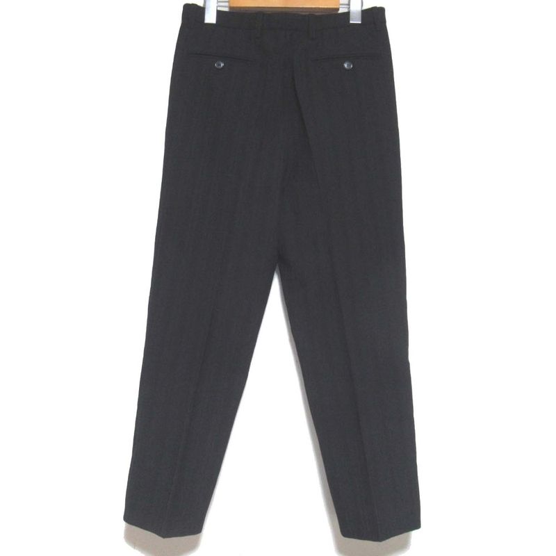 Saint Laurent Paris Shadow Stripe Trousers Pants 44 170 Black