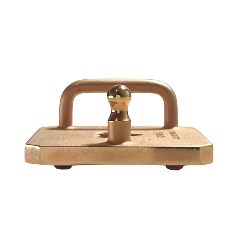Hermes As de Coule Narrow Belt Buckle Gold Brand