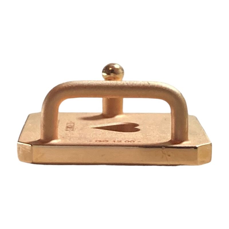 Hermes As de Coule Narrow Belt Buckle Gold Brand