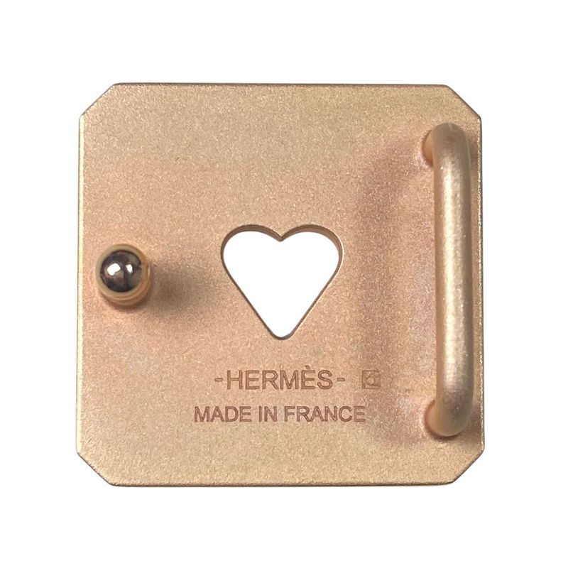 Hermes As de Coule Narrow Belt Buckle Gold Brand