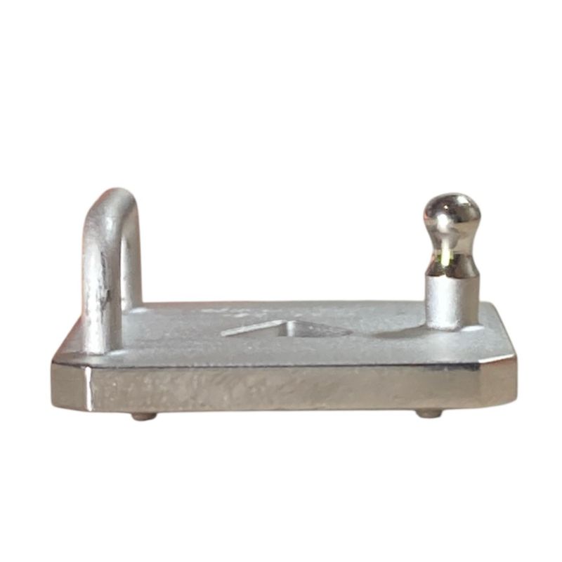 Hermes As de Coule Narrow Belt Buckle Silver Brand