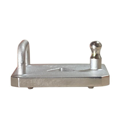 Hermes As de Coule Narrow Belt Buckle Silver Brand