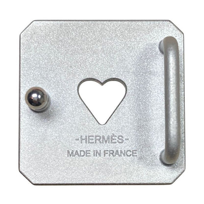Hermes As de Coule Narrow Belt Buckle Silver Brand
