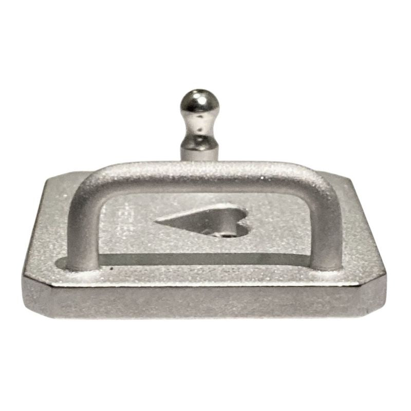 Hermes As de Coule Narrow Belt Buckle Silver Brand