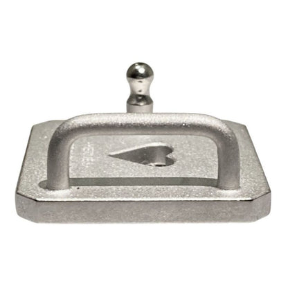 Hermes As de Coule Narrow Belt Buckle Silver Brand