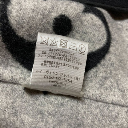 Louis Vuitton Monogram Ribbon Star Coat with Belt 36 Navy