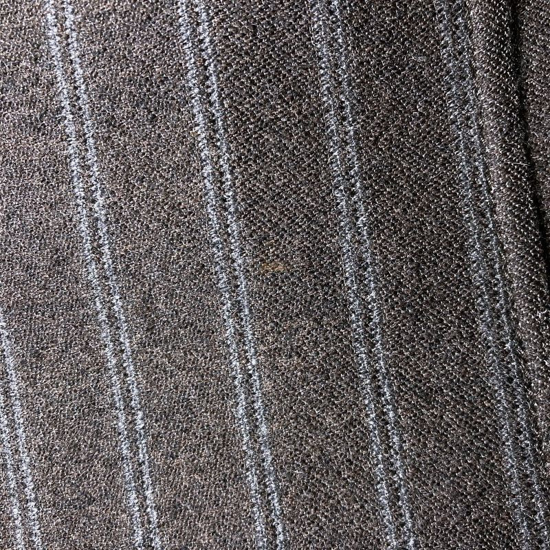 Loro Piana Silk Cashmere Blend Striped Double Breasted Jacket