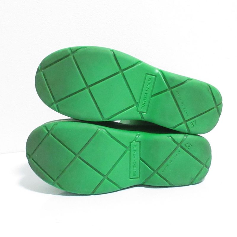 Bottega Veneta Paddle Boots Rain 37 Green