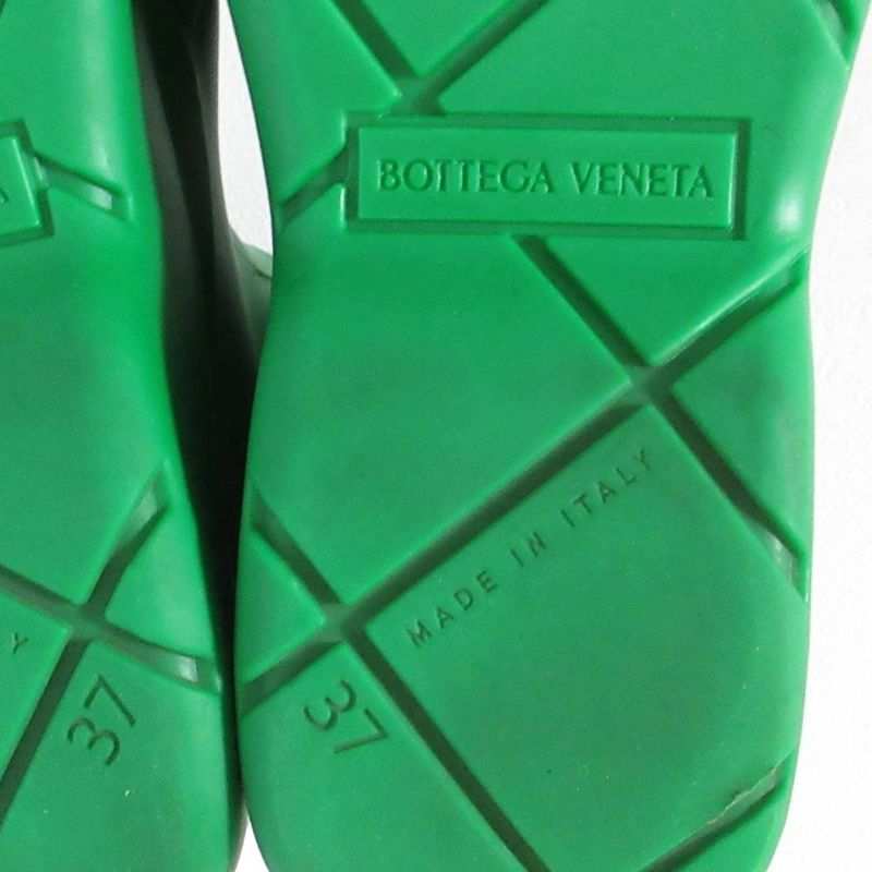 Bottega Veneta Paddle Boots Rain 37 Green