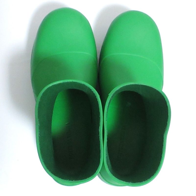 Bottega Veneta Paddle Boots Rain 37 Green