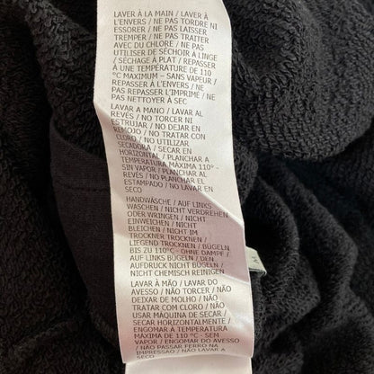 Gucci Logo Print Sweatshirt Long Hoodie Dress M Black