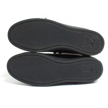 Louis Vuitton Monogram Embossed Side Zip High Cut Sneakers 36